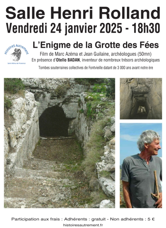 Projection du film « L’énigme de la Grotte des Fées » – Fev 2025