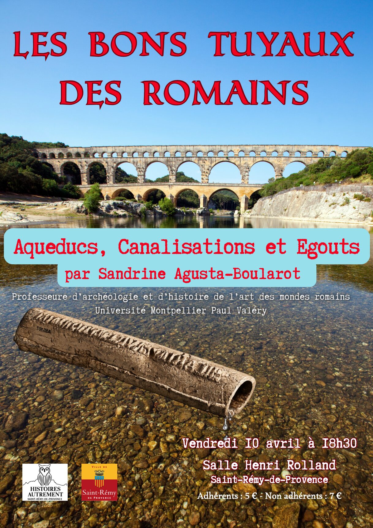 Aqueducs, cloaques, canaux, les bons tuyaux des Romains